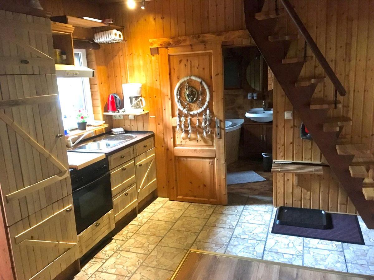 Vila Norwegisches Holzhaus Neuruppin Exteriér fotografie